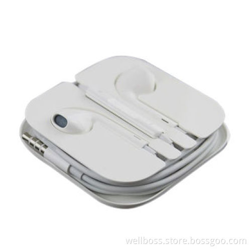 Cheap Good-quality Stereo Earphone for iPhone 5C/5S and iPad, Remote Volume Control